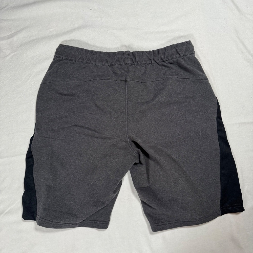 Puma Mens Athletic Shorts Set of 2 Grey Charcoal Black Size Medium Activewear - Picture 4 of 8
